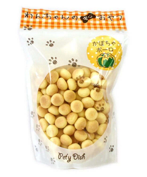 PET PARADISE ペットパラダイス 犬 おやつ 国産 かぼちゃ ボーロ 80g -