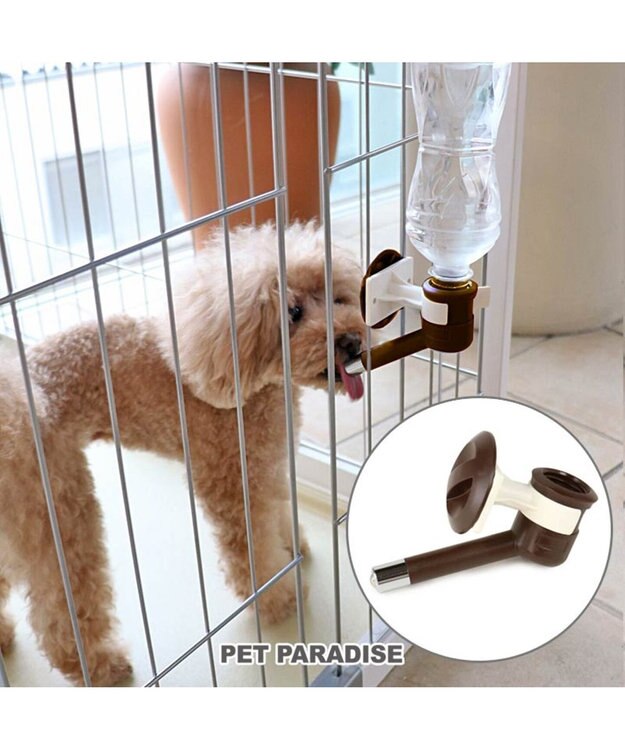 PET PARADISE ペットパラダイス ウォーターノズル　ｎｅｗ ブラウン