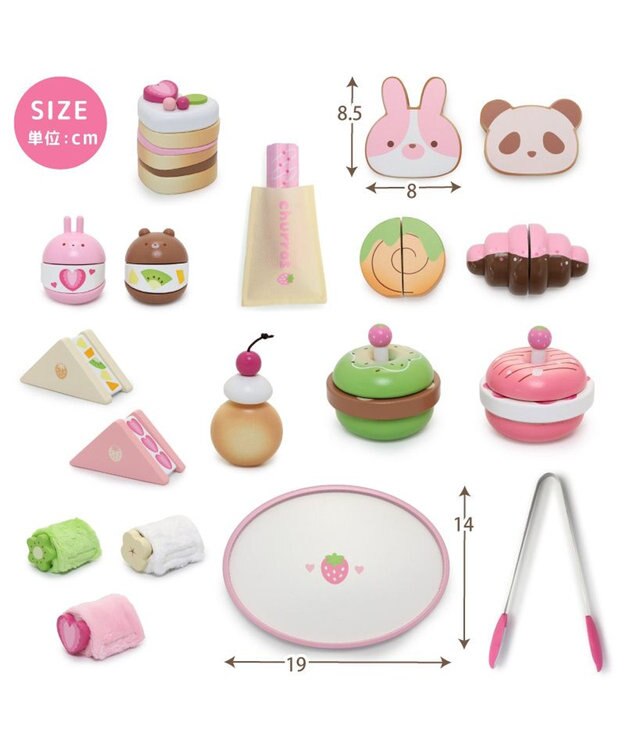 Mother garden マザーガーデン 木製 スウィートベーカリーセット -