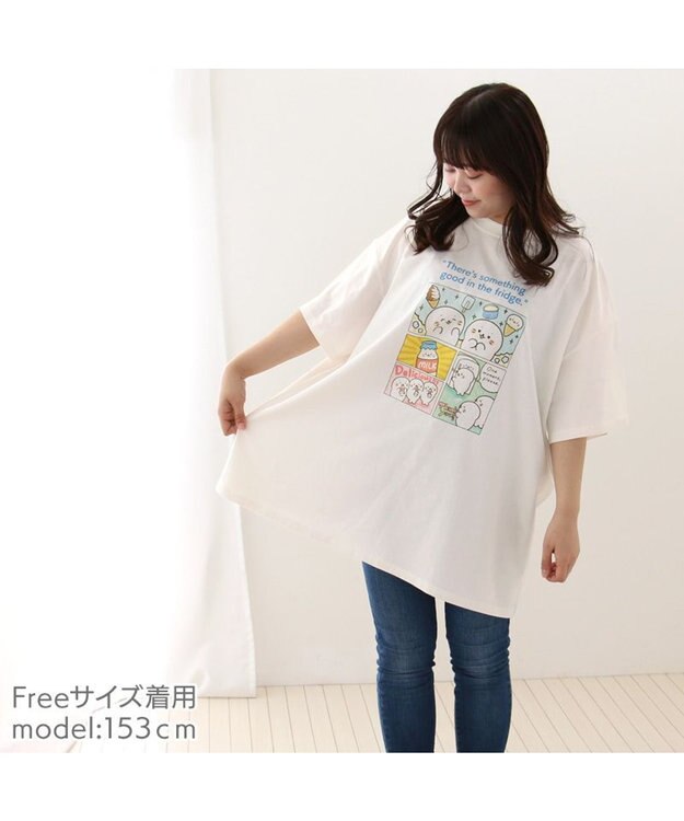 Mother garden しろたん ビッグ 半袖 Ｔシャツ 《コミック》 男女兼用フリーサイズ コミック