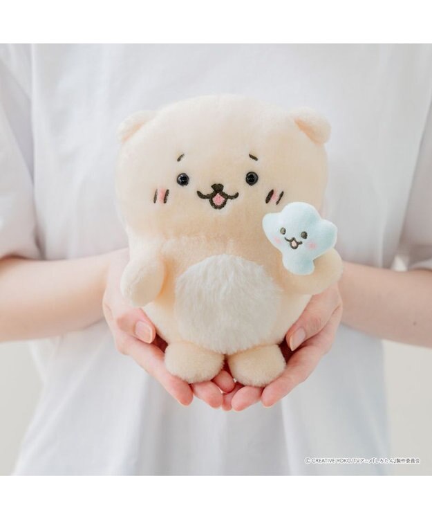 Mother garden しろたん マスコット 《らっこいぬ＆しぇる》 単品 らっこいぬ