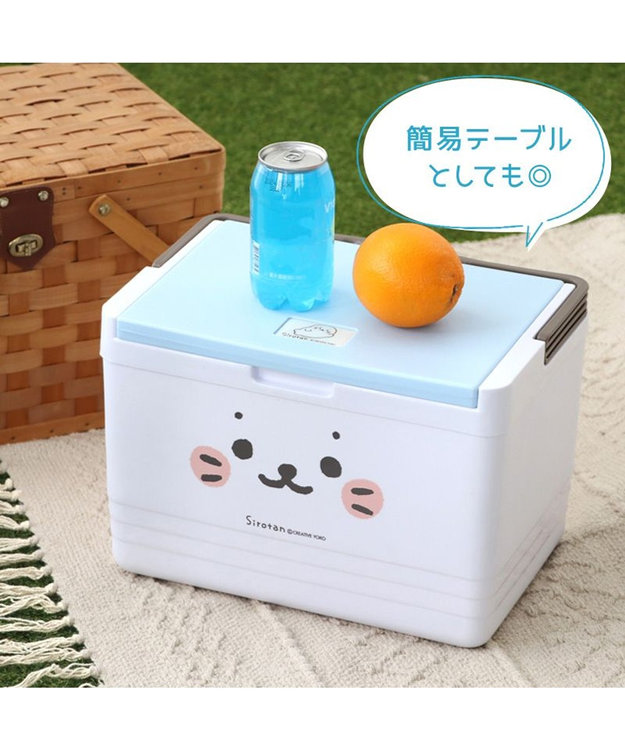 Mother garden しろたん クーラーボックス 10L 《顔ぼん》 -