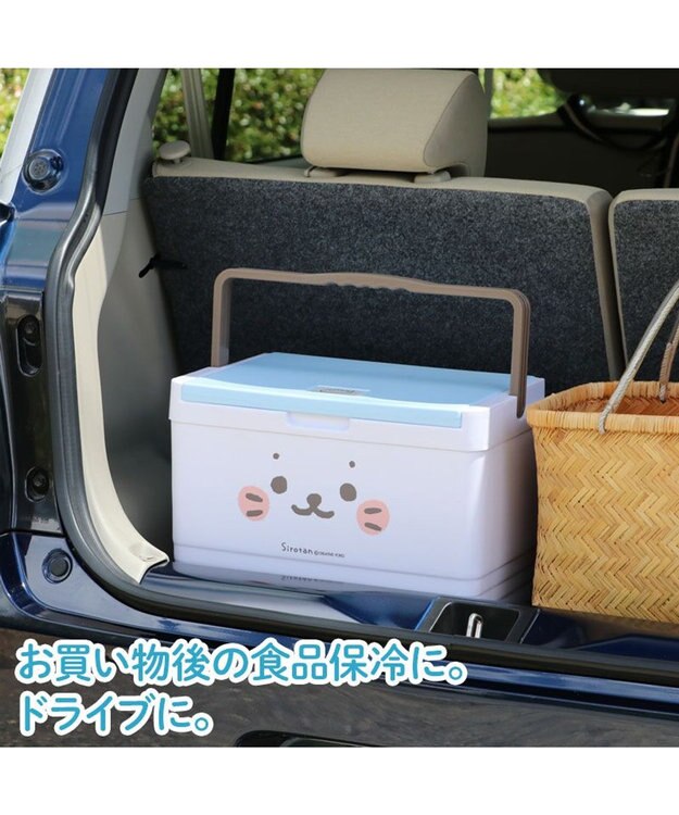 Mother garden しろたん クーラーボックス 10L 《顔ぼん》 -