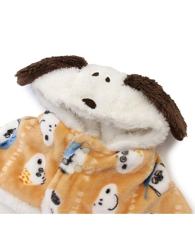 PET PARADISE スヌーピー 着る毛布 《ブラザー柄》 小型犬 ベージュ