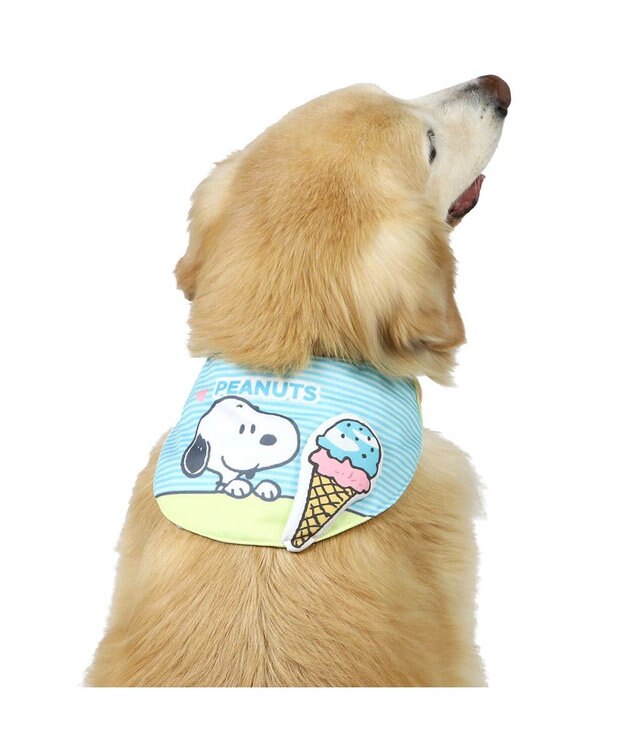 PET PARADISE スヌーピー クール バンダナ 《アイス柄》 中型犬 大型犬 アイス柄