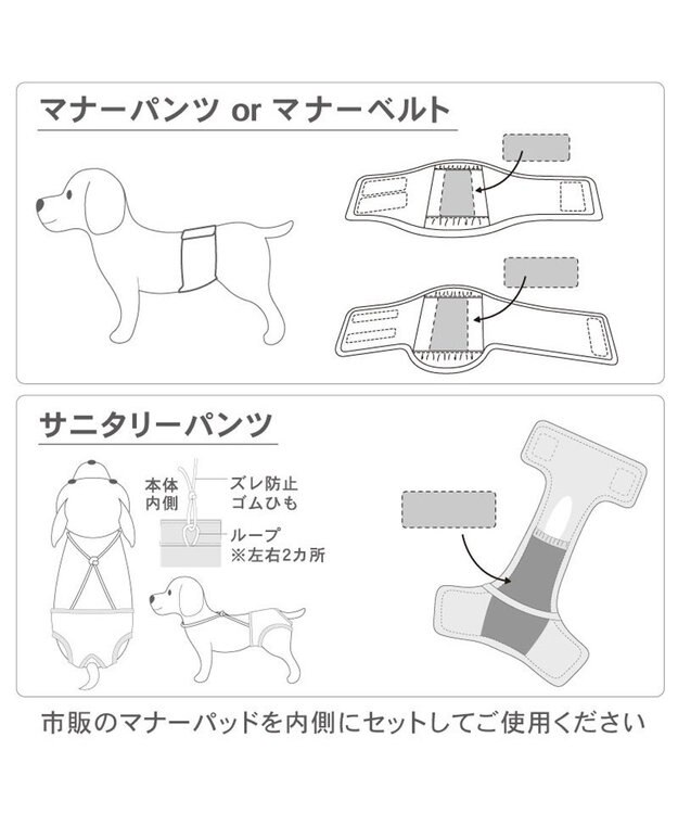 PET PARADISE リサとガスパール サニタリーパンツ 《リサ》 小型犬 リサ