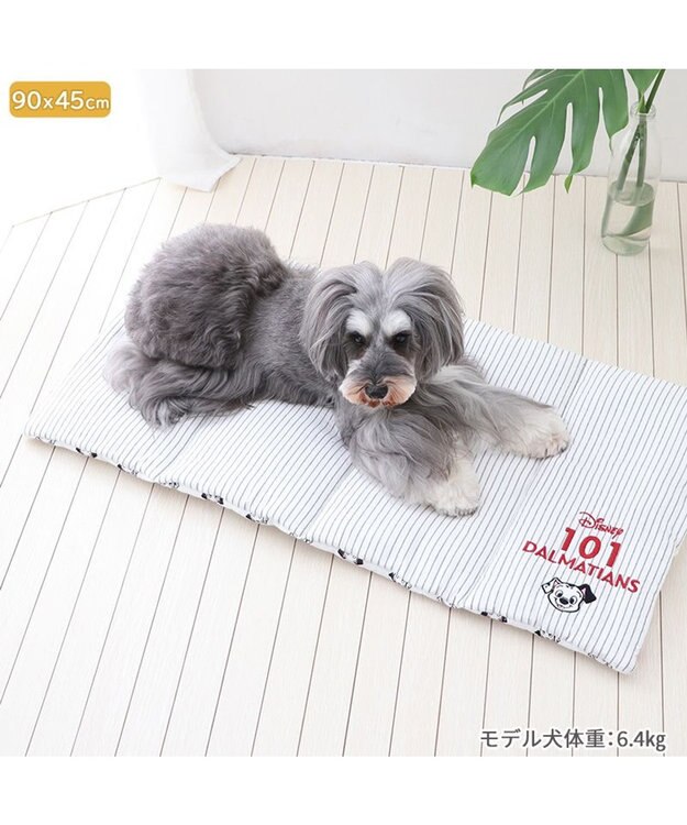 PET PARADISE ディズニー 101匹わんちゃん クールロールマット 小型犬 白～オフホワイト
