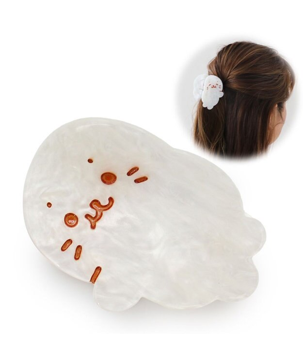 Mother garden しろたん バンスクリップ 《横向き/しがみつき》 単品 しがみつき