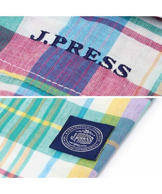 PET PARADISE J.PRESS マドラスチェック シャツ 小型犬 マルチカラー