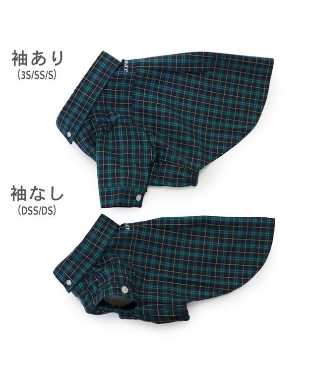PET PARADISE J.PRESS タータンチェック シャツ 小型犬 タータンチェック