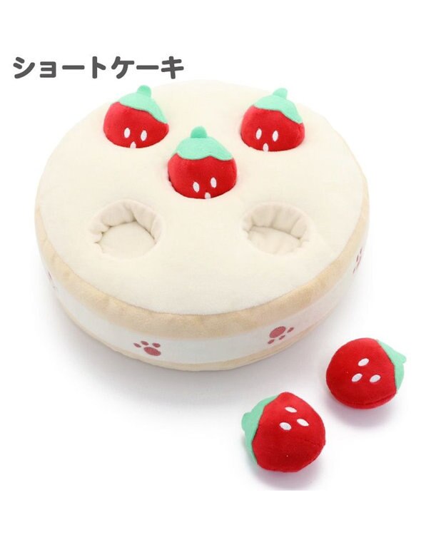 PET PARADISE ペットパラダイス ノーズトイ  《たこやき / 苺ケーキ》単品 苺ケーキ
