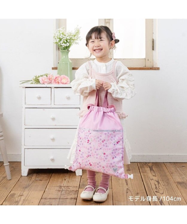 Mother garden マザーガーデン ユニコーン お着替え巾着 ナップサック《ぷっくり柄》 ぷっくり柄
