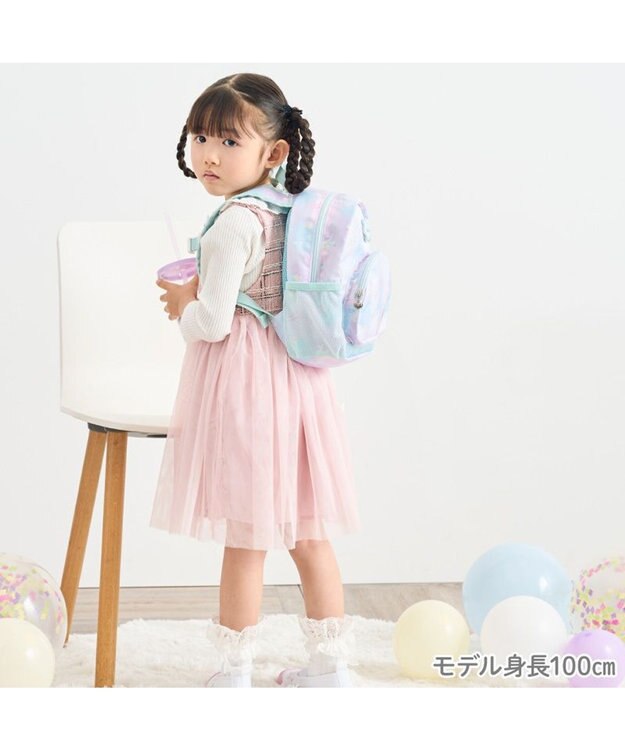 Mother garden マザーガーデン 子供用 リュック【Sサイズ】 《 ユニコーン/野いちご/スワン》 コットンキャンディ柄