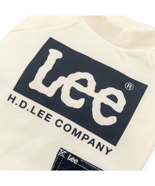PET PARADISE Lee ボックスロゴ トレーナー ホワイト 中型犬 大型犬 ホワイト