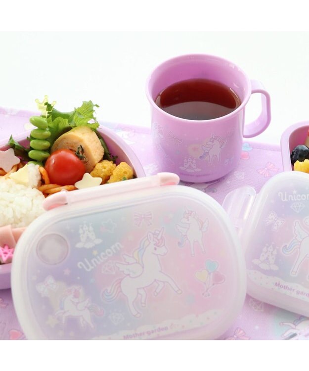 Mother garden マザーガーデン ユニコーン 耐熱プラコップ 《ハピネス柄》 日本製 -