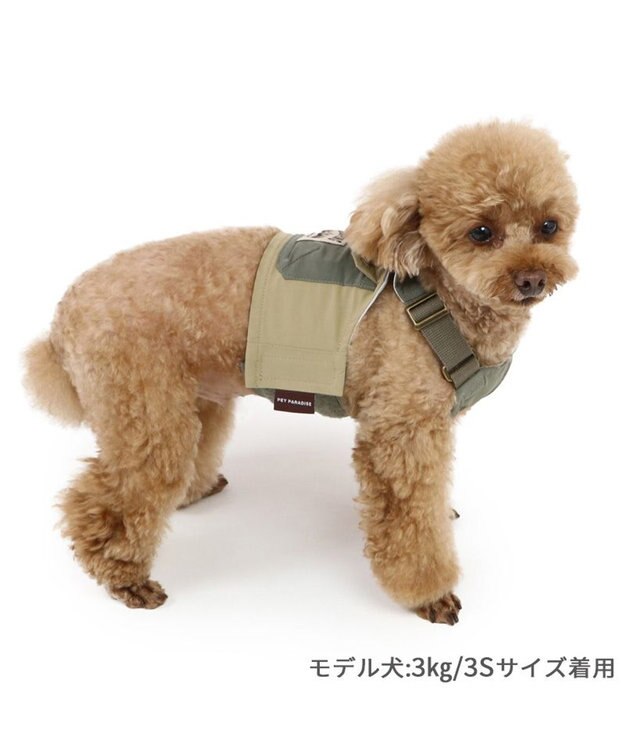 PET PARADISE ペットパラダイス クール アウトベスト 小型犬 カーキ