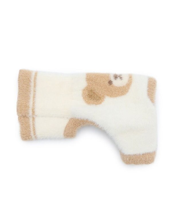 PET PARADISE ペットパラダイス くまちゃん ぬくふわ パンツ型 腹巻 小型犬 ホワイト