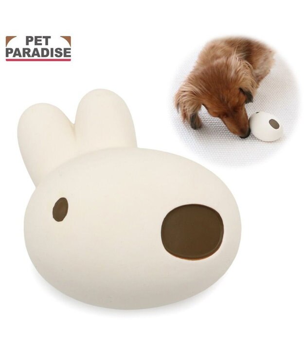 PET PARADISE リサとガスパール ラテックストイ 《リサ》 ホワイト