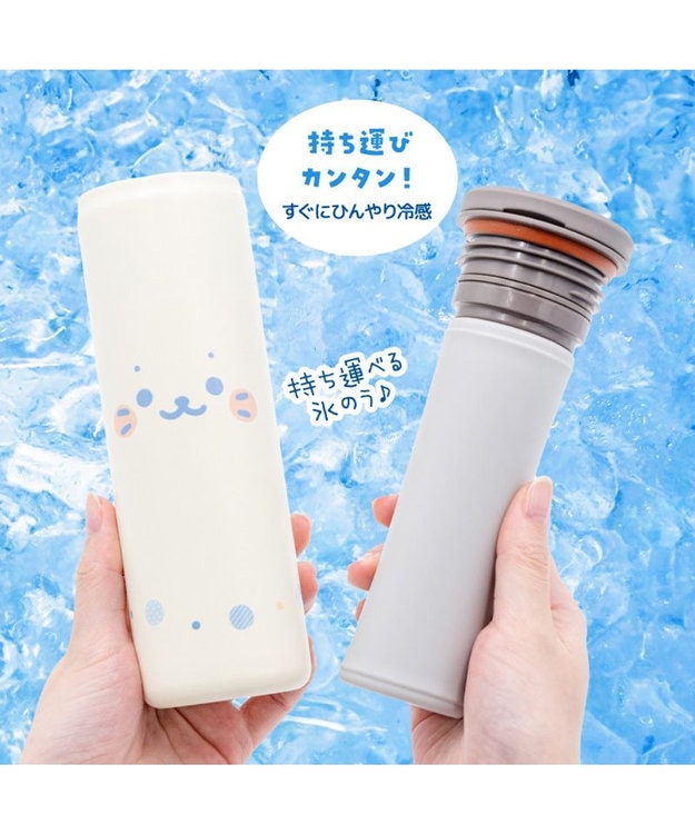 Mother garden しろたん 顔ぼん柄 スティック 氷のう 0