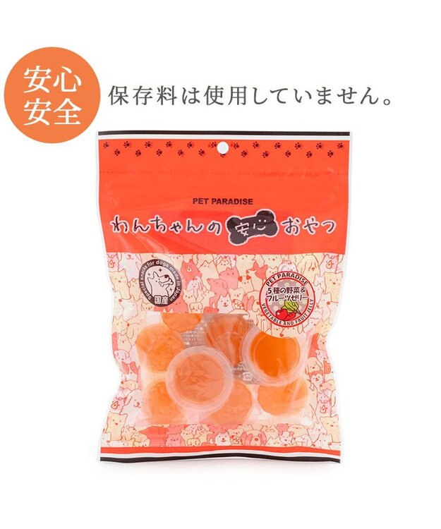PET PARADISE 5種の野菜＆フルーツゼリー 8個入り 0
