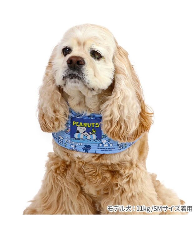 PET PARADISE スヌーピー クール スヌード《バケーション柄》 中型犬 大型犬 バケーション柄