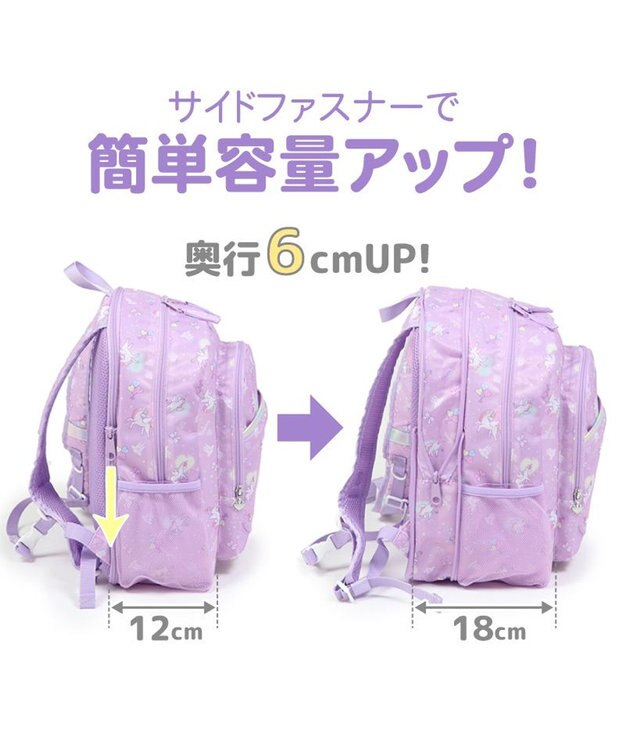 Mother garden マザーガーデン 子供用 リュック 【Ｌサイズ 】《 ユニコーン / 野いちご 》 フラワー柄