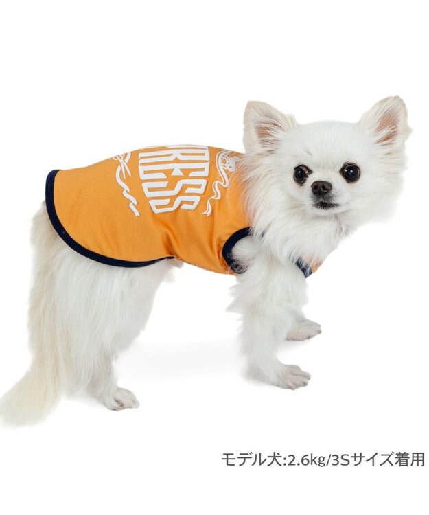 PET PARADISE J.PRESS エコメイド ロゴ タンクトップ 《オレンジ》 小型犬 オレンジ