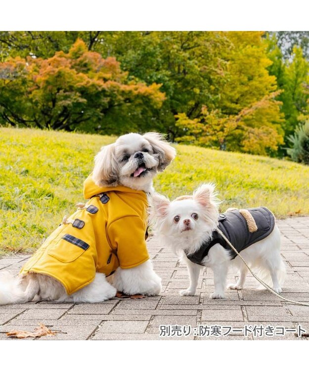 PET PARADISE ペットパラダイス ダッフルコート 小型犬 イエロー