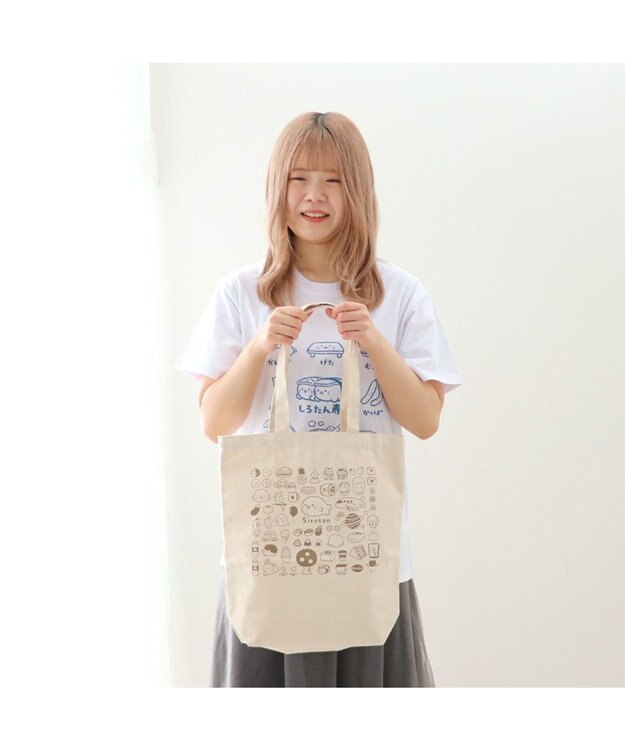 Mother garden しろたん キャンバストートバッグ 《色々柄》 色々柄