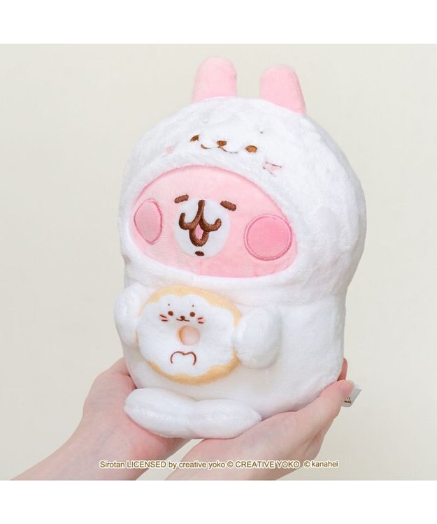 Mother garden  しろたん 公式 しろたん×カナヘイの小動物　マスコット 《しろたんになったうさぎ》 しろたんになったうさぎ