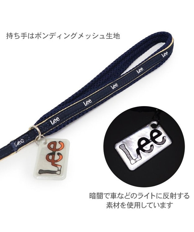 PET PARADISE Lee リード 《ロゴベージュ》 ＳＳ～Ｓ 小型犬 ベージュ