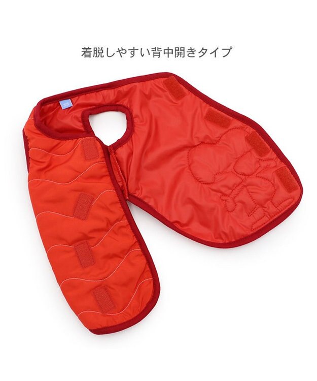 PET PARADISE スヌーピー 背中開き ベスト 《ハッピー》 小型犬 レッド