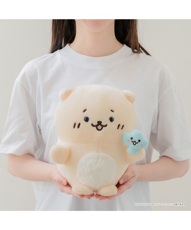 Mother garden しろたん ぬいぐるみ 《らっこいぬ＆しぇる》 単品 らっこいぬ