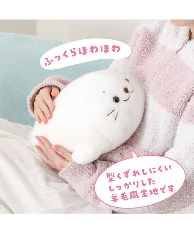 Mother garden しろたん ほわほわ ぬいぐるみ 38cm 0