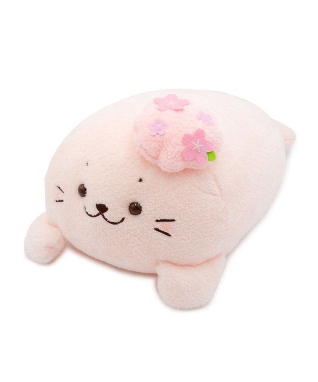 Mother garden しろたん 桜メルティ ぬいぐるみ 36cm 0
