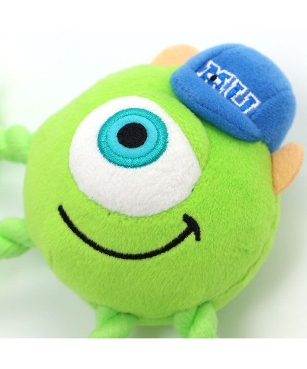 PET PARADISE ディズニー モンスターズ ユニバーシティ マイク ぷらり トイ 黄緑