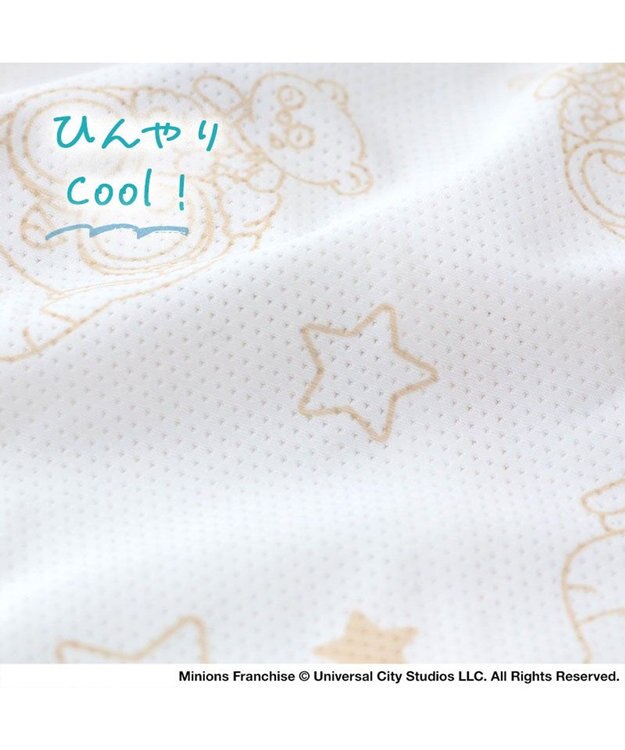 PET PARADISE ミニオン ティム 手つなぎ Ｔシャツ 接触冷感 小型犬 ホワイト×ブラウン