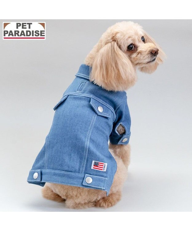 PET PARADISE J.PRESS デニムジャケット 春 小型犬
