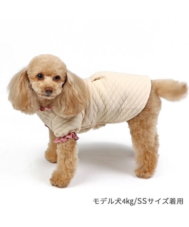 PET PARADISE ペットパラダイス キルティング ワンピース 小型犬 -