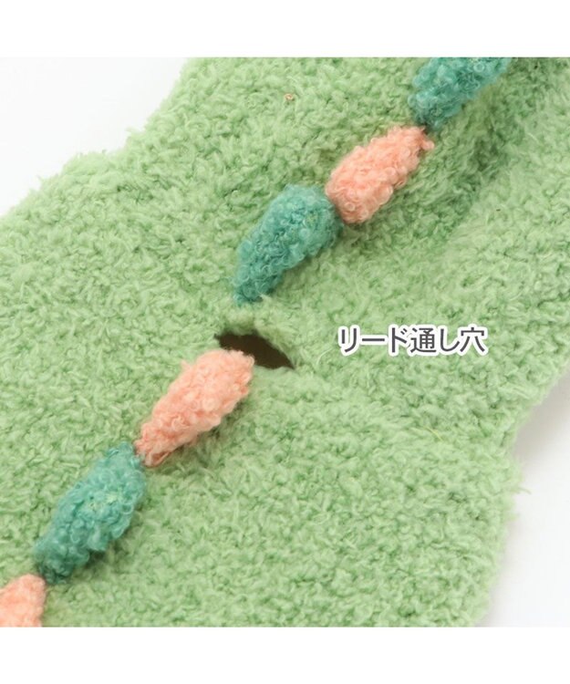 PET PARADISE ペットパラダイス なりきりパーカー 《ふにゃ恐竜》 中型犬 大型犬 グリーン