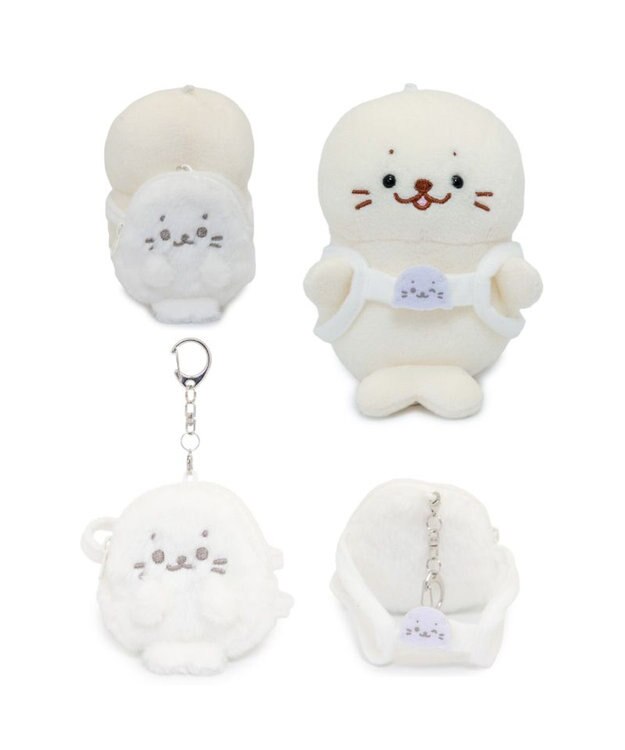 Mother garden しろたん ついてきちゃうしろたん マスコット専用リュック 《しろたん》 単品 しろたん