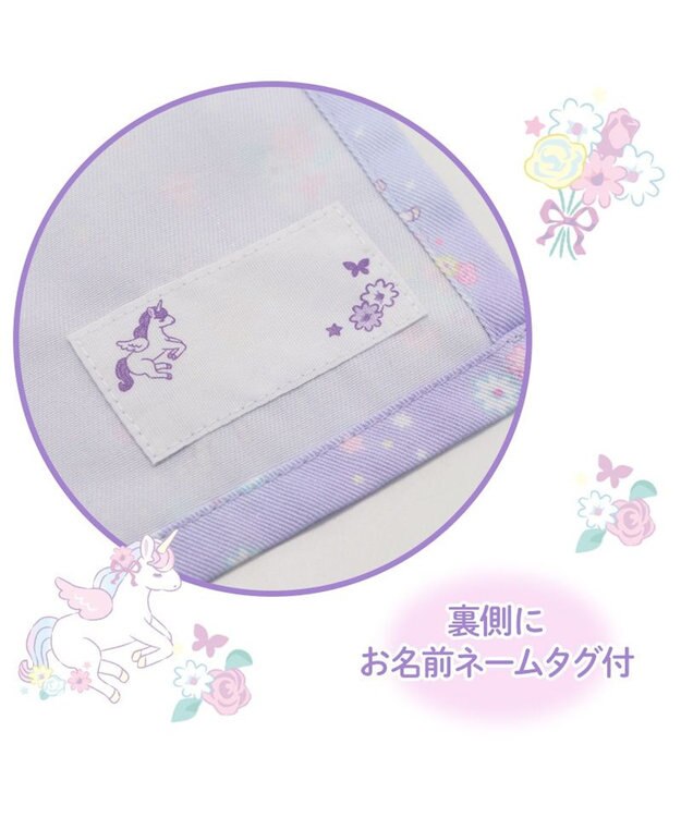 Mother garden マザーガーデン ユニコーン ランチマット 《フラワー柄》  35×25cm フラワー柄