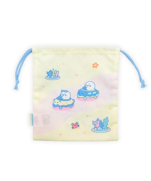 Mother garden しろたん 巾着 《ぷかぷかマリンパーク柄》 ぷかぷかマリンパーク柄