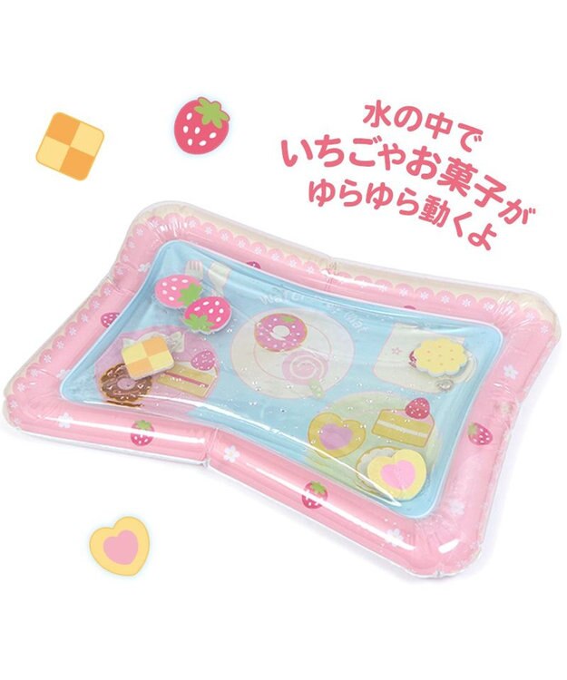 Mother garden マザーガーデン スウィーツ ウォーターマット ベビーウォータープレイマット ピンク（淡）