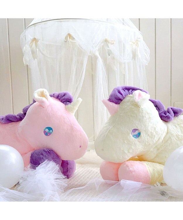 Mother garden マザーガーデ ドリーム ユニコーン 抱きぐるみ 65cm ピンク