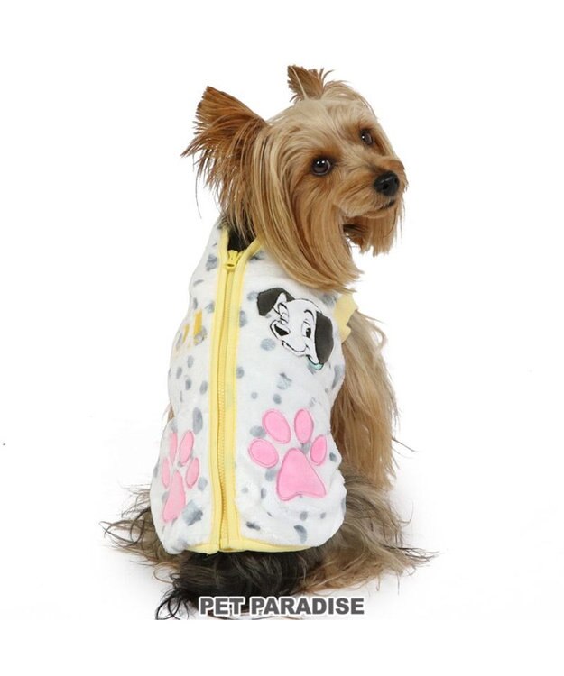 PET PARADISE ディズニー 101匹わんちゃん 背中開きベスト 《パステル》 小型犬 ホワイト