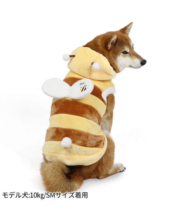 PET PARADISE ペットパラダイス パーカー 《蜂 なりきり》 中型犬 大型犬 イエロー
