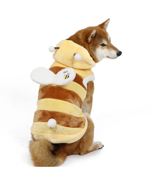 PET PARADISE ペットパラダイス パーカー 《蜂 なりきり》 中型犬 大型犬 イエロー