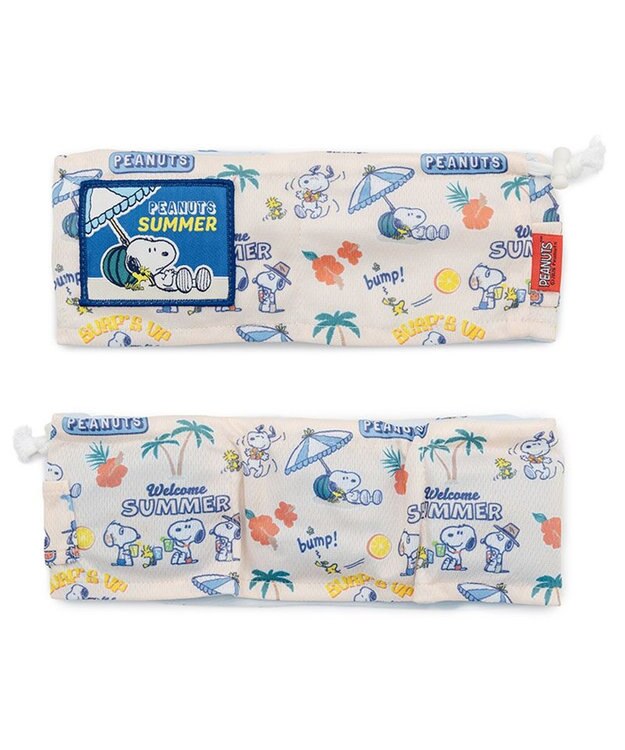PET PARADISE スヌーピー クールネック 《サマーバケーション柄》 小型犬 マルチカラー