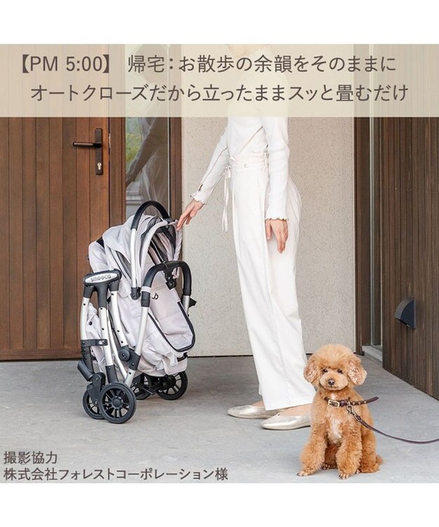 PET PARADISE ペットパラダイス スムーカネオ ３ｗａｙ 《グレー》 ペット カート ライトグレー